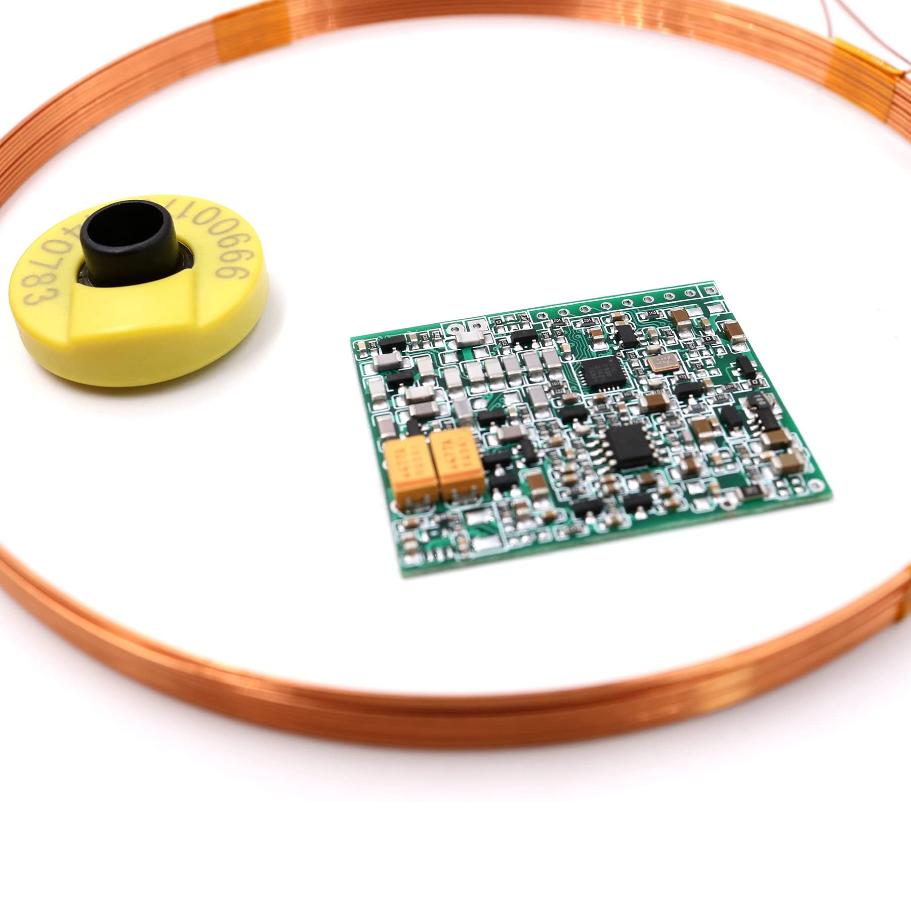134.2kHz. AGV FDXB. Langstrecken ISO11784 / 85 FDX-B EM ID Tier-Tag-Ohr-Tag-Reader Moulde Uart