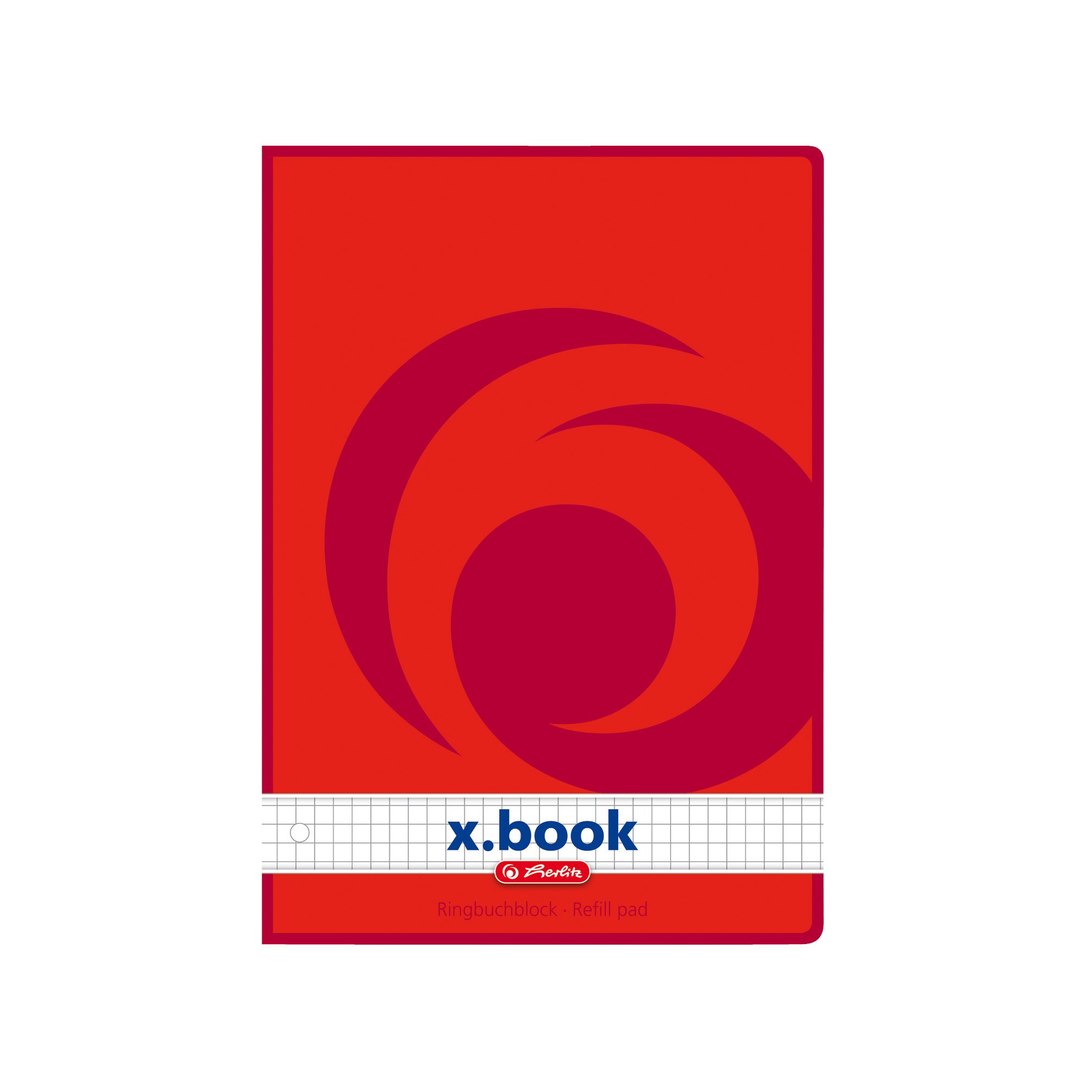 Herlitz A5 Squared Notepad