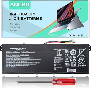 بطارية كمبيوتر محمول AP20CBL لـ Acer Aspire 5 A515-45 A515-46-R14K Vero AV15-51 Acer Swift 3 SF314-43 SF314-511 TravelMate Spin B3 TMB311RNA-32 Chromebook 315 CB315.002 11.55V / 53Wh