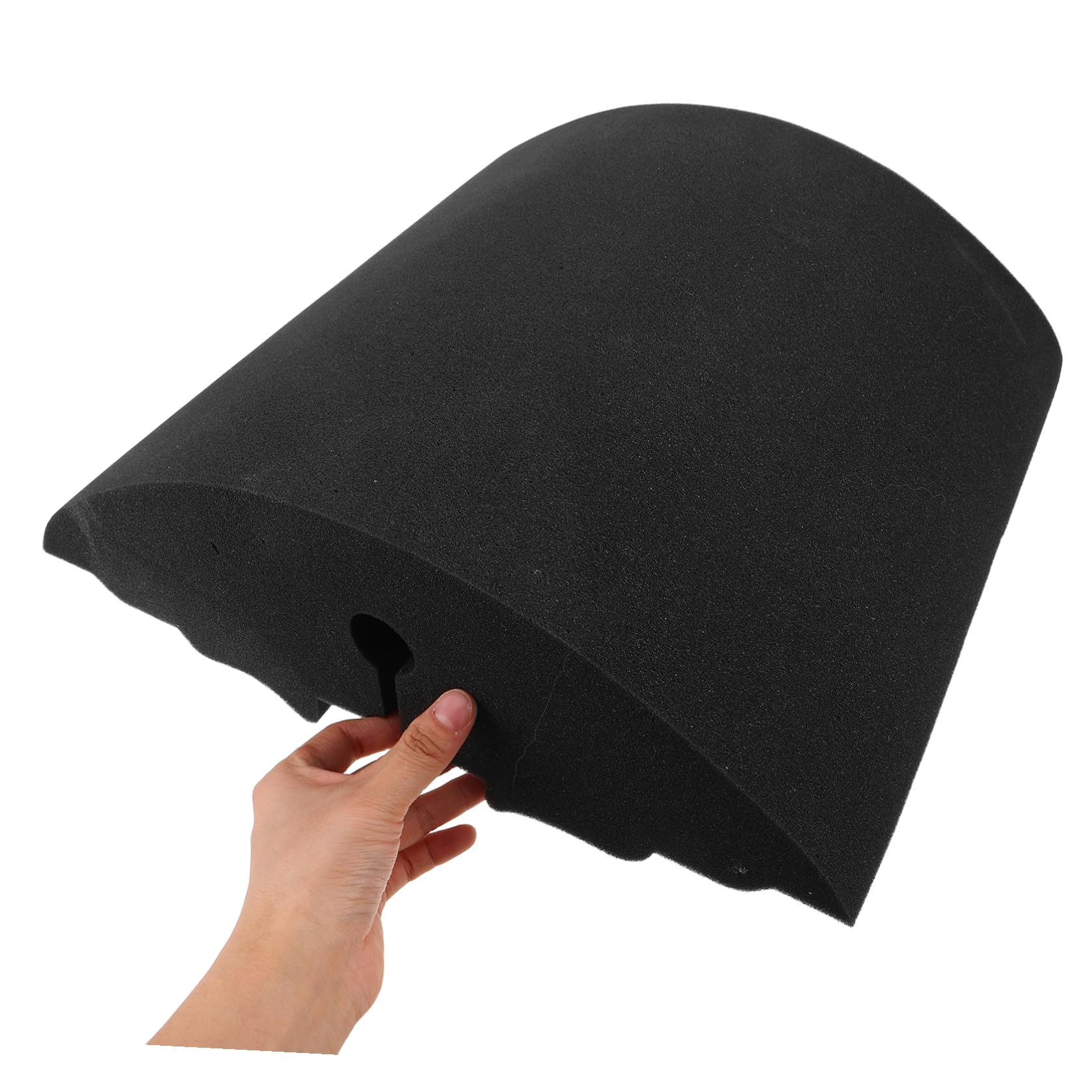 Almohadillas Silenciadoras de Batería de Esponja, 3 Piezas | Práctica Silenciosa, Ajuste Firme en Superficies de Percusión, Instalación y Retiro Rápidos, Color Negro