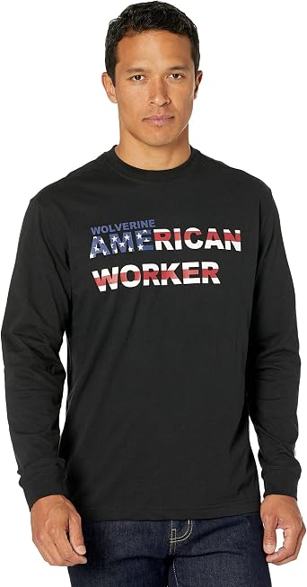 WOLVERINE Mens Long Sleeve Graphic Tee 