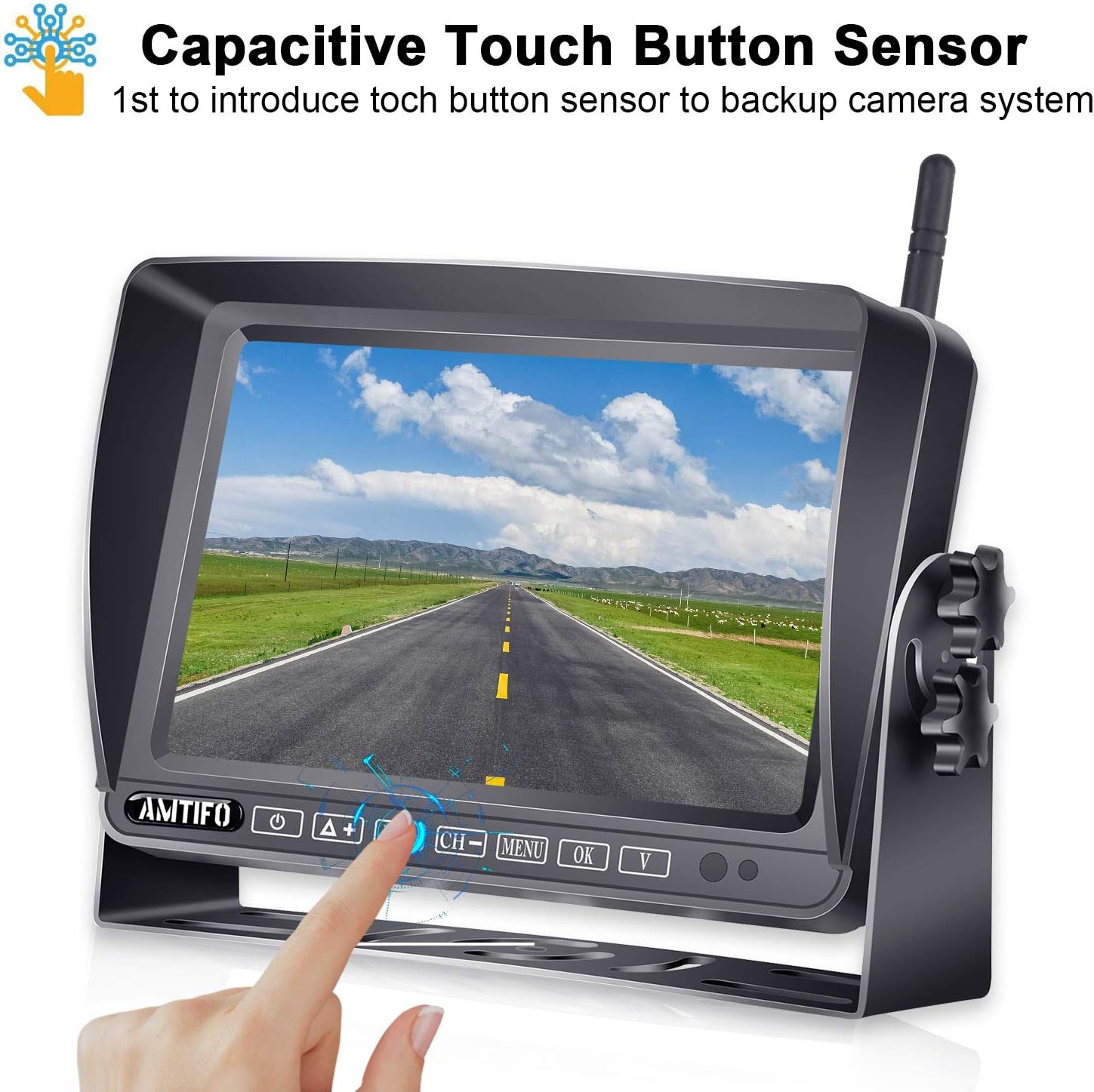 Exсluѕіvе Dіѕсоunt 70% Prісе Trailer Backup Camera HD 1080P Back Up Camera Systems Wireless with 7 Inch DVR Monitor Car Security Camera System for Truck RV Camper Adapter Compatible with Furrion Pre-Wired RVs - AMTIFO A5 Gеt Dіѕсоunt оƒƒеr Trailer Backup Camera HD 1080P Back Up Camera Systems Wireless with 7 Inch DVR Monitor Car Security Camera System for Truck RV Camper Adapter Compatible with Furrion Pre-Wired RVs - AMTIFO A5