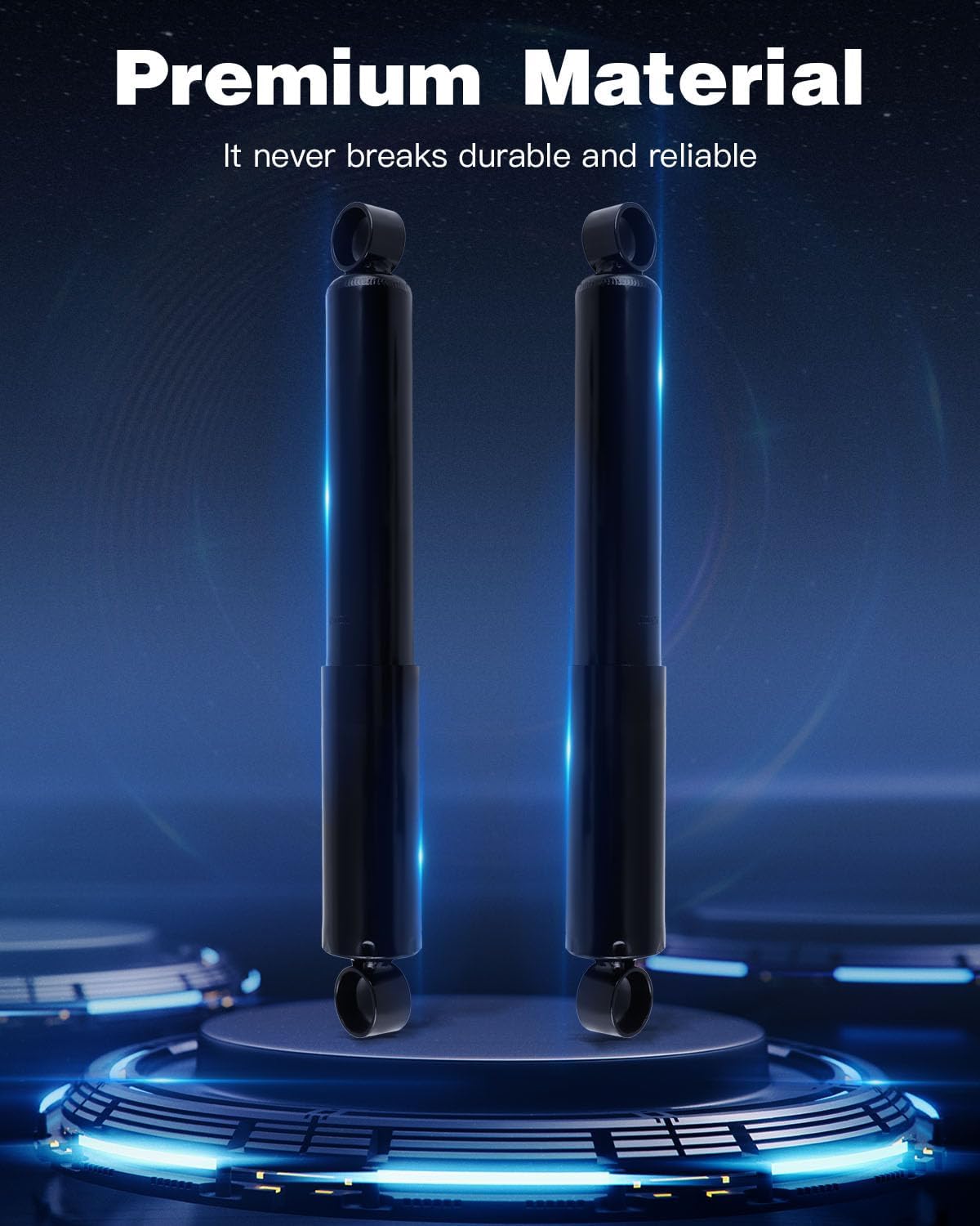 ECCPP Shocks Struts Front Shocks Absorbers Struts for 1987-2018 for Peterbilt 320,1986-2007 for Peterbilt 357,2008-2018 for Peterbilt 365 85062 65101 0201787 0202737 0202742 3919932-2pcs shocks