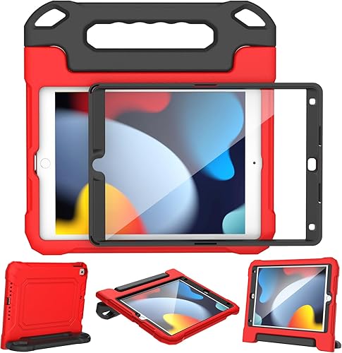 YIHE - Funda infantil para iPad de 10.2 pulgadas 987 generación 202120202019, iPad Pro 10.5 y iPad Air 3, funda para niños con soporte de mango a