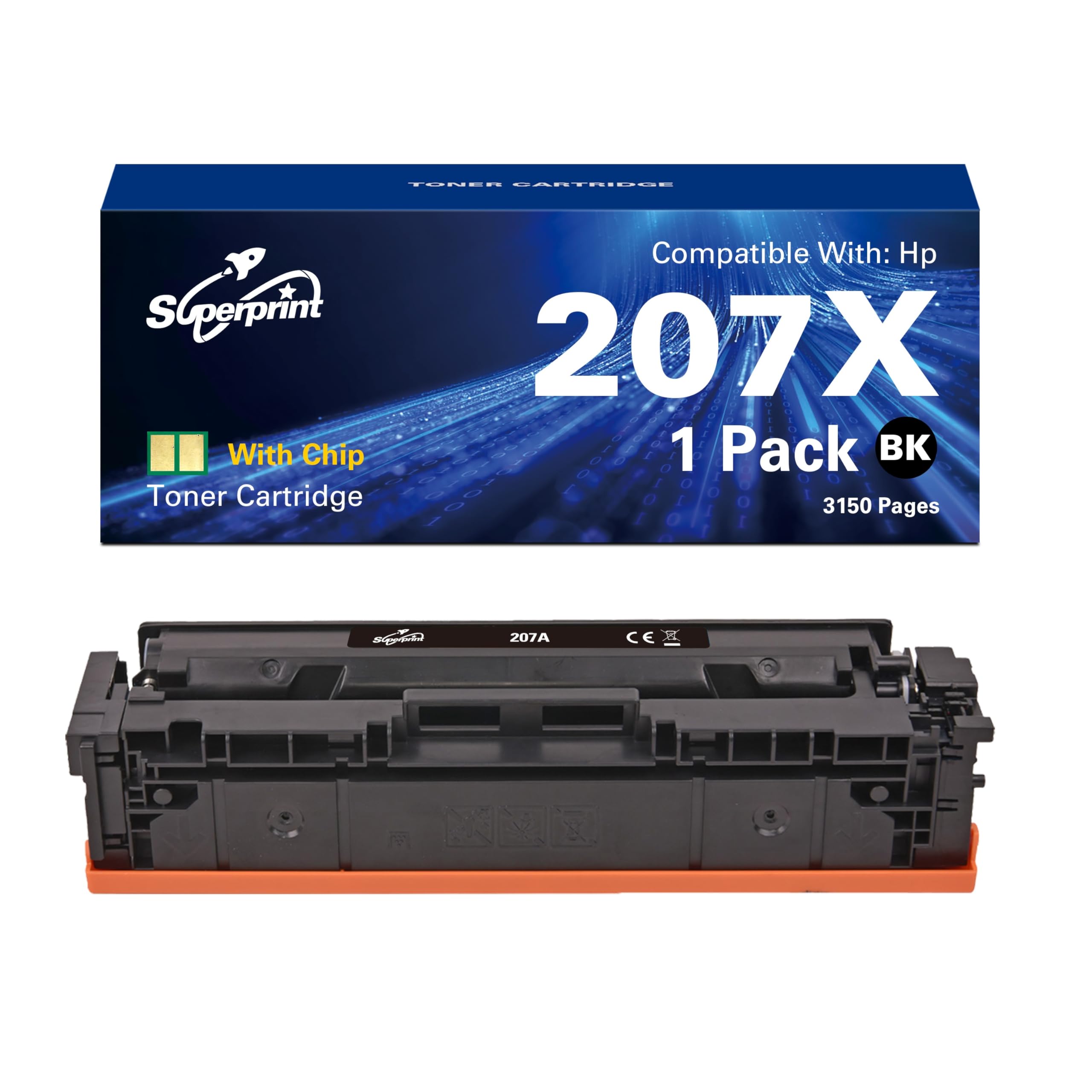 207X 207A Cartouche de Toner Replaceent pour HP W2210X W2211X W2212X 207X 207A Cartouche de Toner Replaceent pour HP W2210X W2211X W2212X