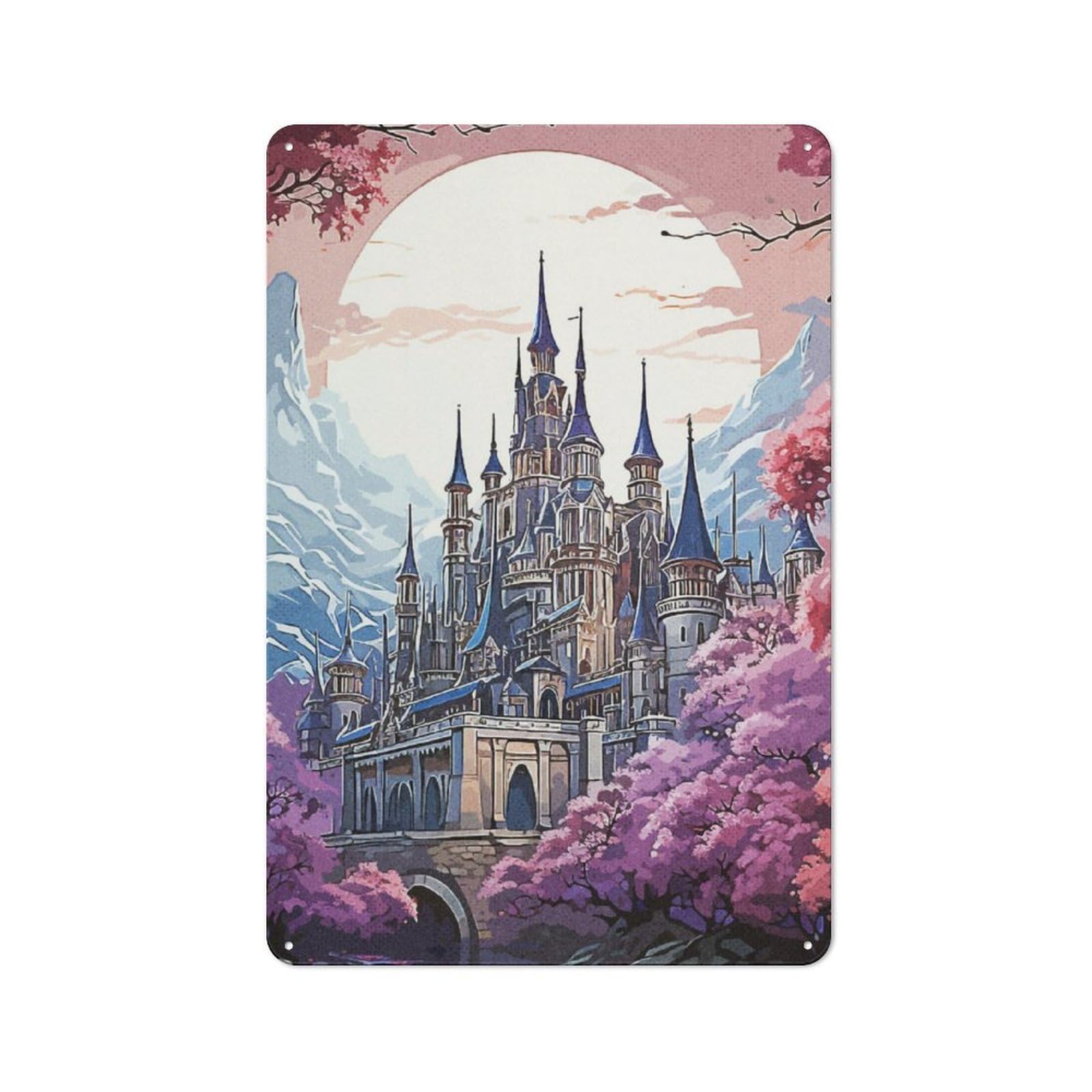 Fairyland Vintage Metal Wall Sign 30x20cm for Garage Or Workshop, for Metal Sign Collectors, for Garage And Workshop Walls