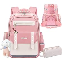 Cyxunand Cute Bunny Backpack Plus,School Bookbag Backpacks for Girls Boys Teen,Kawaii Large Capacity Travel Bags Laptop