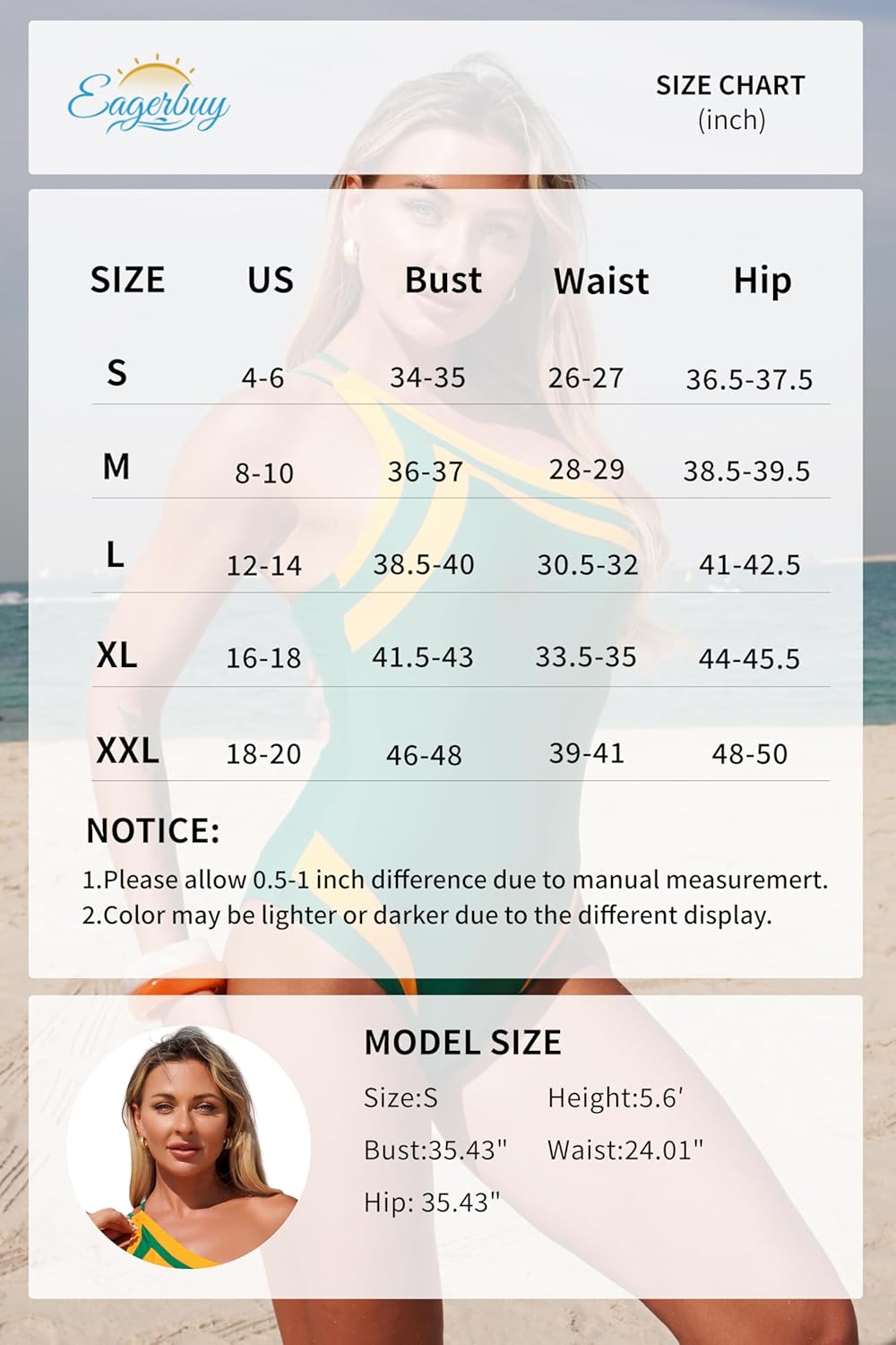 Women's One Piece Swimsuit One Shoulder Bathing Suits Tummy Control Flattering Color Block Slimming Swimwear