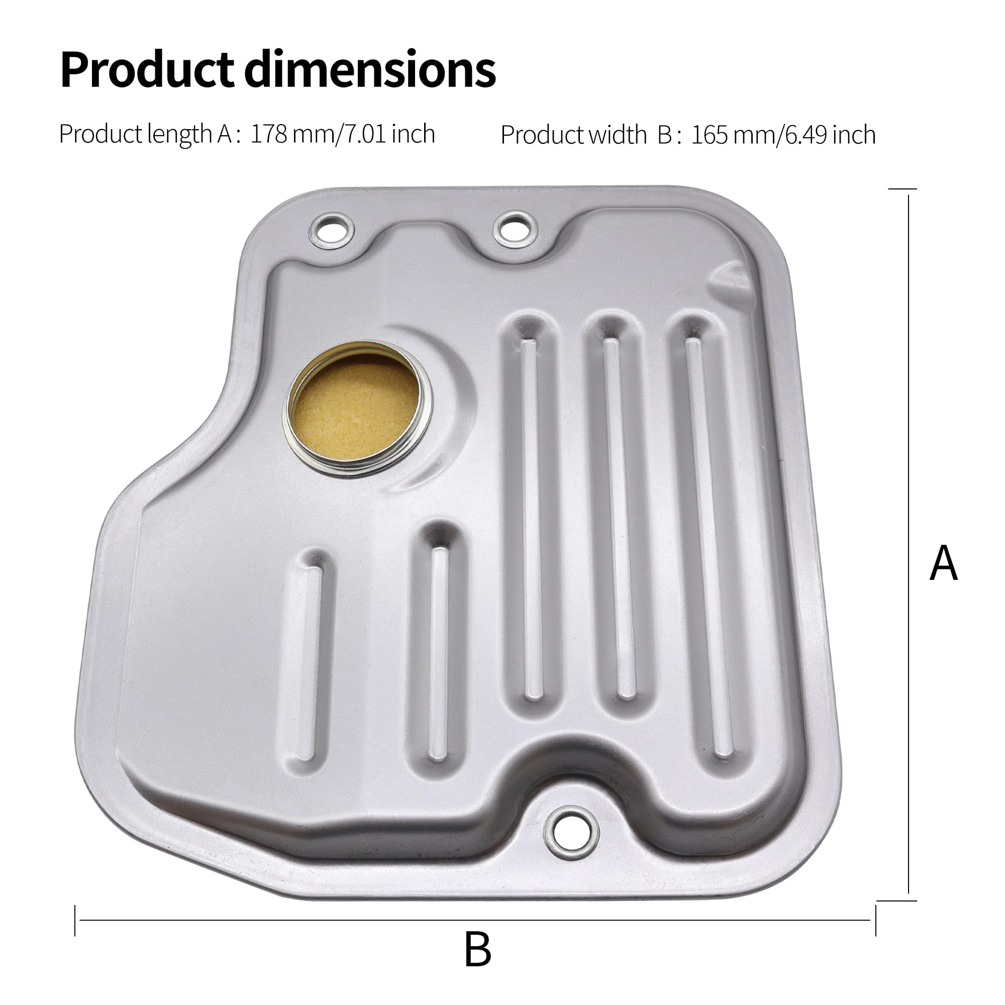 Hoypeyfiy Automatic Transmission Filter & Gasket Kit - Fits Toyota Camry, Lexus, Highlander, Sienna, RAV4 & More - View #10
