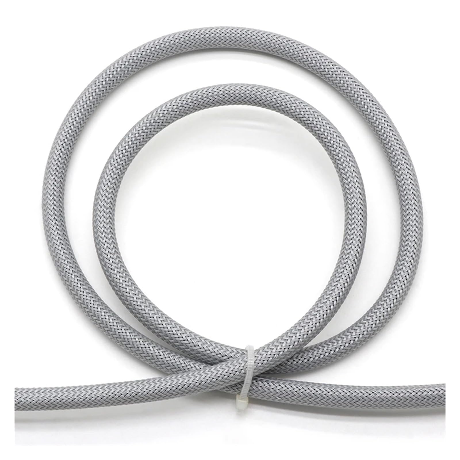 Guaina Cavi Elettrici Guaina intrecciata grigia da 5/10 m, 2, 4, 6, 8, 10, 12, 14, 16, 20, 25, 30, 40, 50, 60 mm, guaina espandibile for protezione cavi isolati ad alta densità(50mm,10 Meters)