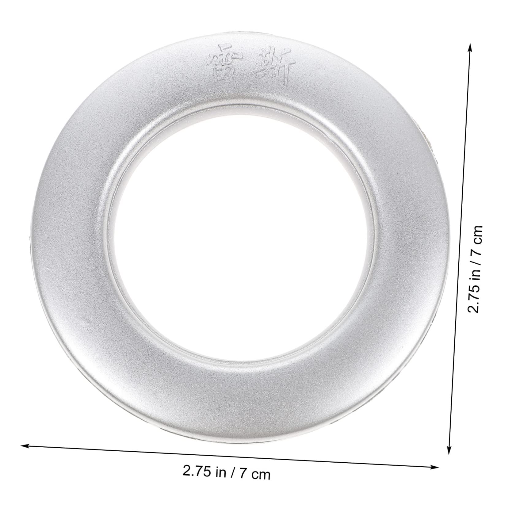 ORFOFE 75 Pezzi Anelli per Tende Ganci Fermatende in Plastica Occhielli per Tende a Basso Rumore Installazione Senza Attrezzi per Decorare