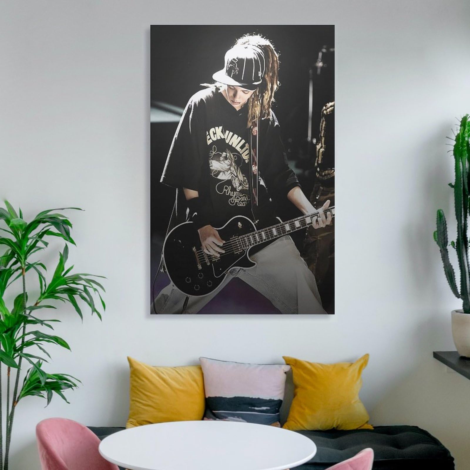 CJTVMMD Tom Kaulitz Singer Tokio Hotel Band Poster 15 Canvas Wall