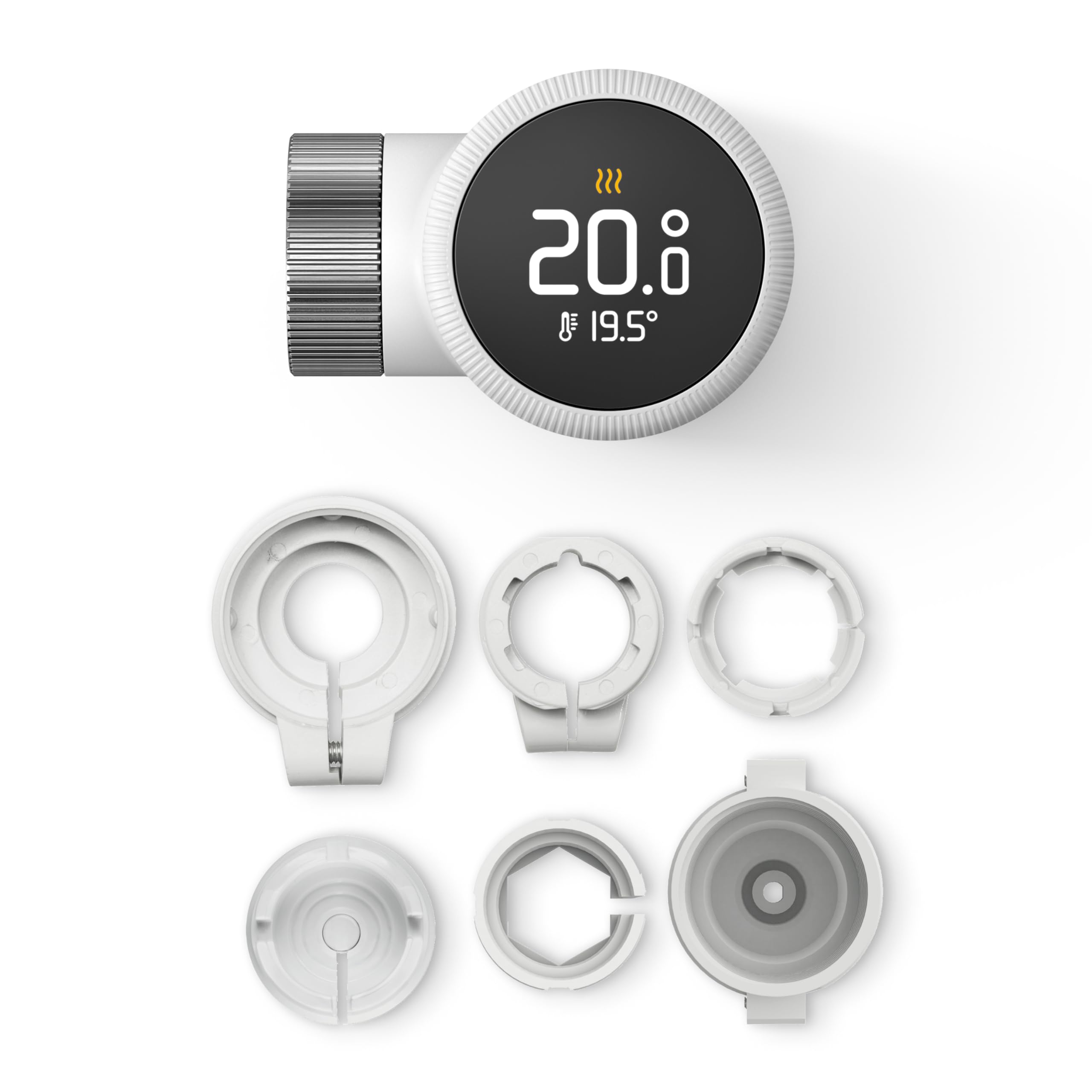 tado° Smart Thermostat X, commande du radiateur via l’application et l’enceinte connectée (Alexa, Siri, Google Assistant), installation DIY, pas compatible avec tado° V3+
