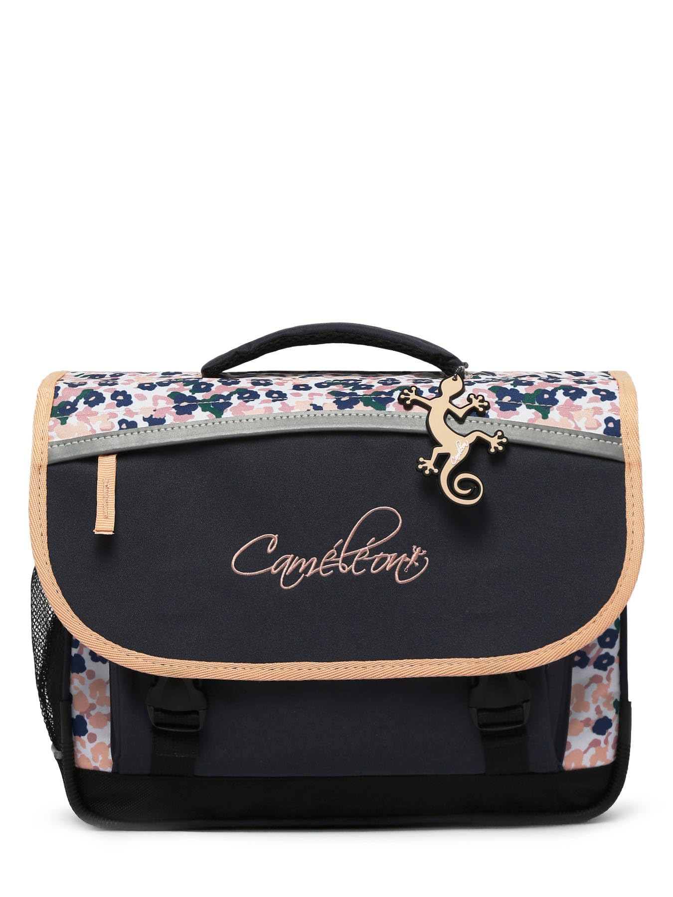 Cameleon Cartable scolaire maternelle/CP Bleu 35 cm Ligne Actual Intérieur 2 compartiments - Fermeture rabat. Idéal pour l'école primaire. Existe en 4 coloris. Pour fille et garçon