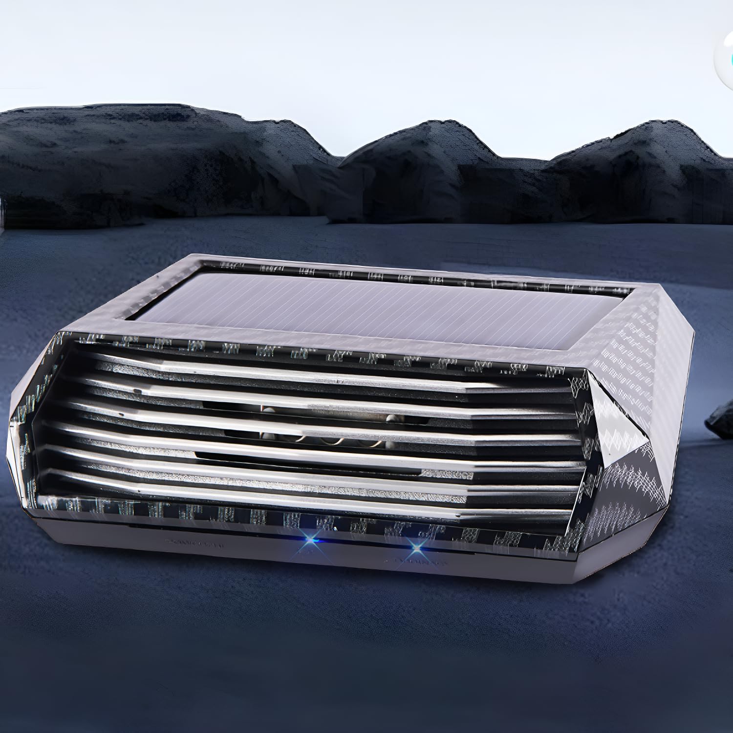 Purificador de aire solar para automóvil con carga USB y eliminación de olores de ozono, ionizador portátil sin filtro HEPA para humo, olores de mascotas, COV, compacto, silencioso, mejor para uso en