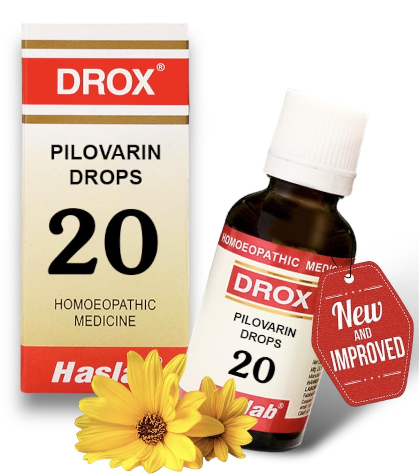 Haslab Drox 20 Pilovarin Drops - SET OF 2 Bottles — Amazon image 3