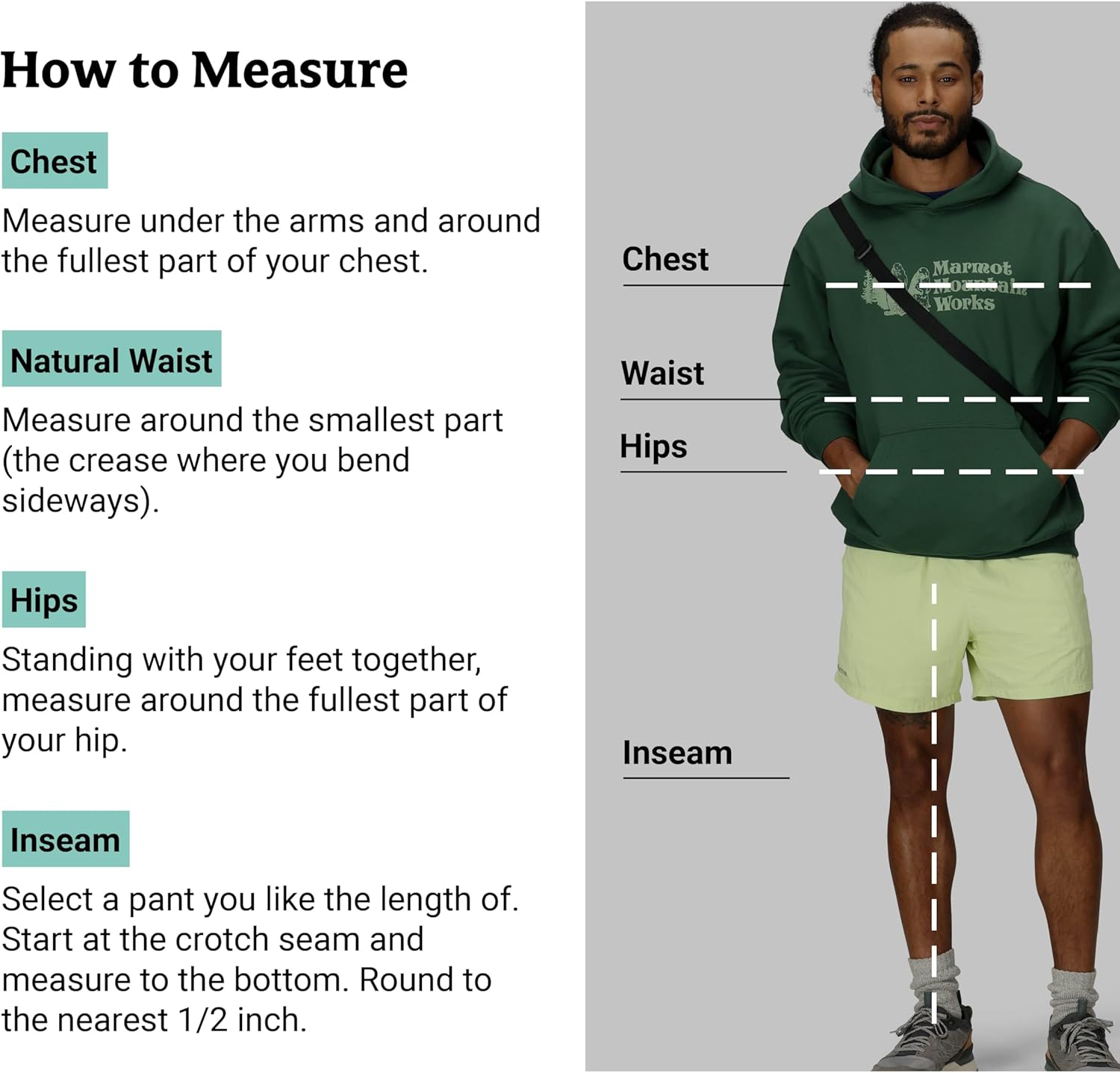 MARMOT Men's MMW Hoody - Hooded Sweatshirt with Screen Printed Graphic, Double-Layer Hood and Kangaroo Pocket