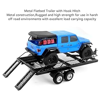 cc-01トレーラー 牽引セット Amazon | RC トレーラー、車の後ろを牽引するための 1/10 RC