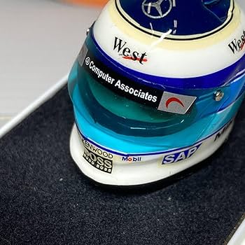 Amazon.co.jp: 1/12 ヘルメット レプリカ ミカ・ハッキネン 2001