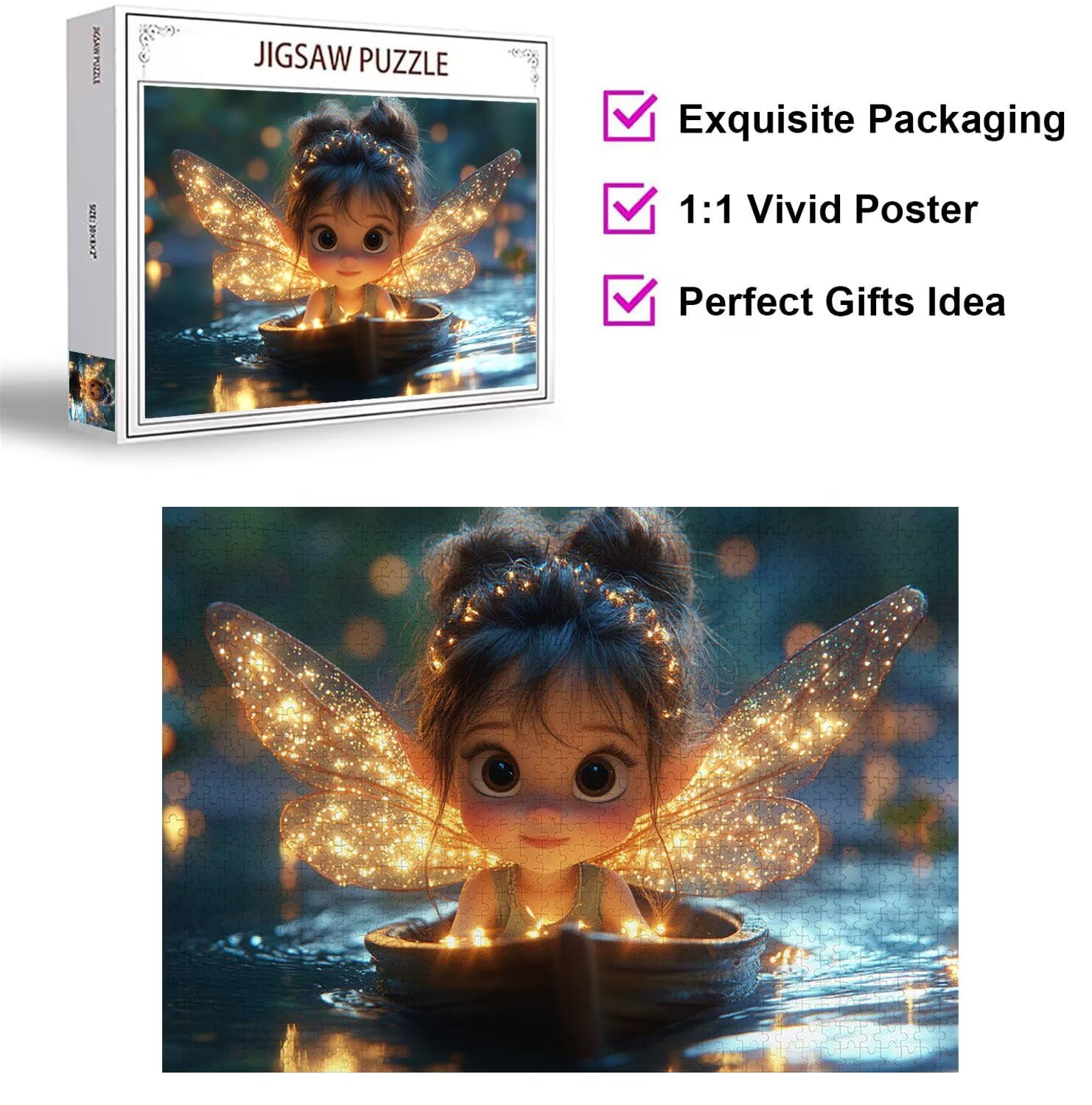 Puzzle dla dorosłych 6000, Cartoon Sprite, 179x105cm, n-341