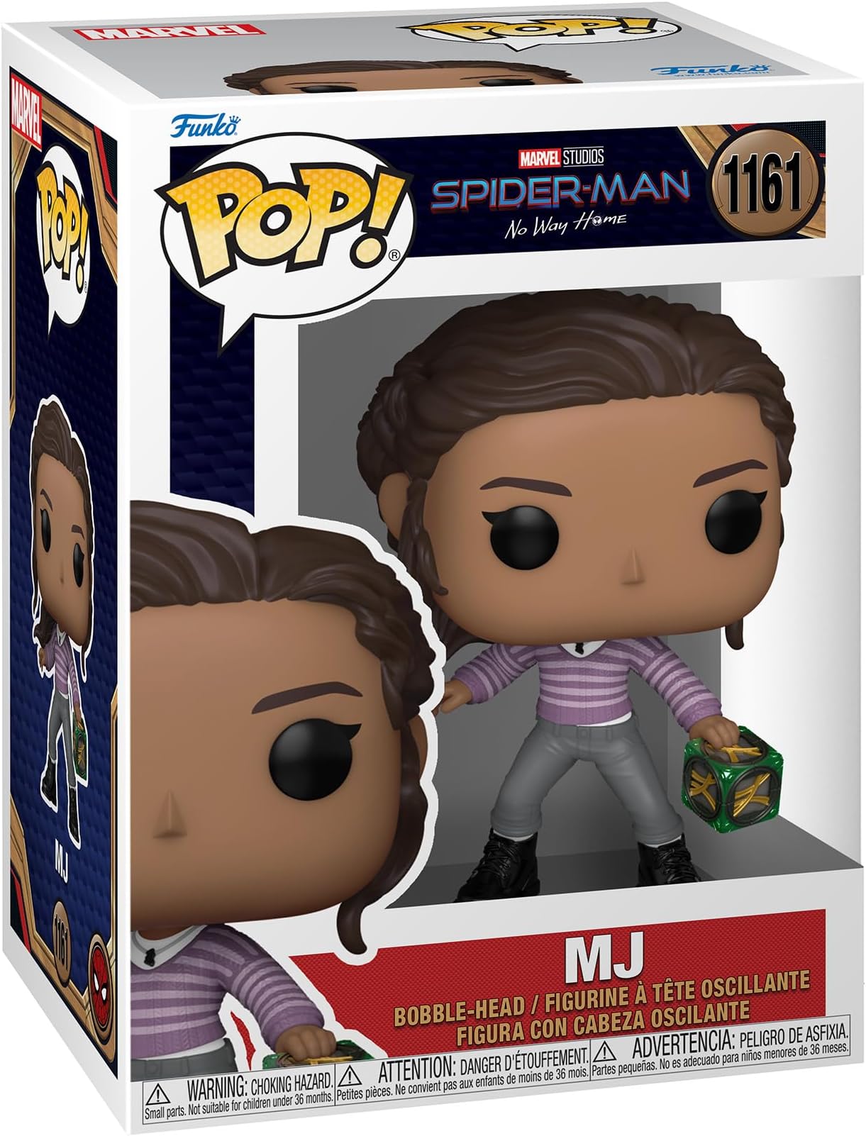 Pop! Marvel: Spiderman No Way Home 2021 - MJ With Box - Spider-man - Collectable Vinyl Figure - Gift Idea - Official Merchandise - Toys for Kids & Adults - Movies Fans