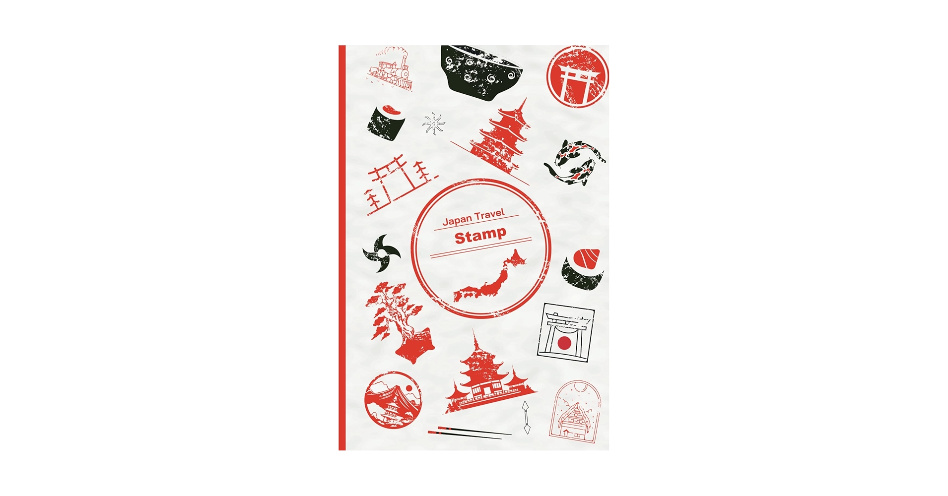 Japanese Eki Stamp Collection Book: Preparing for Japan: A