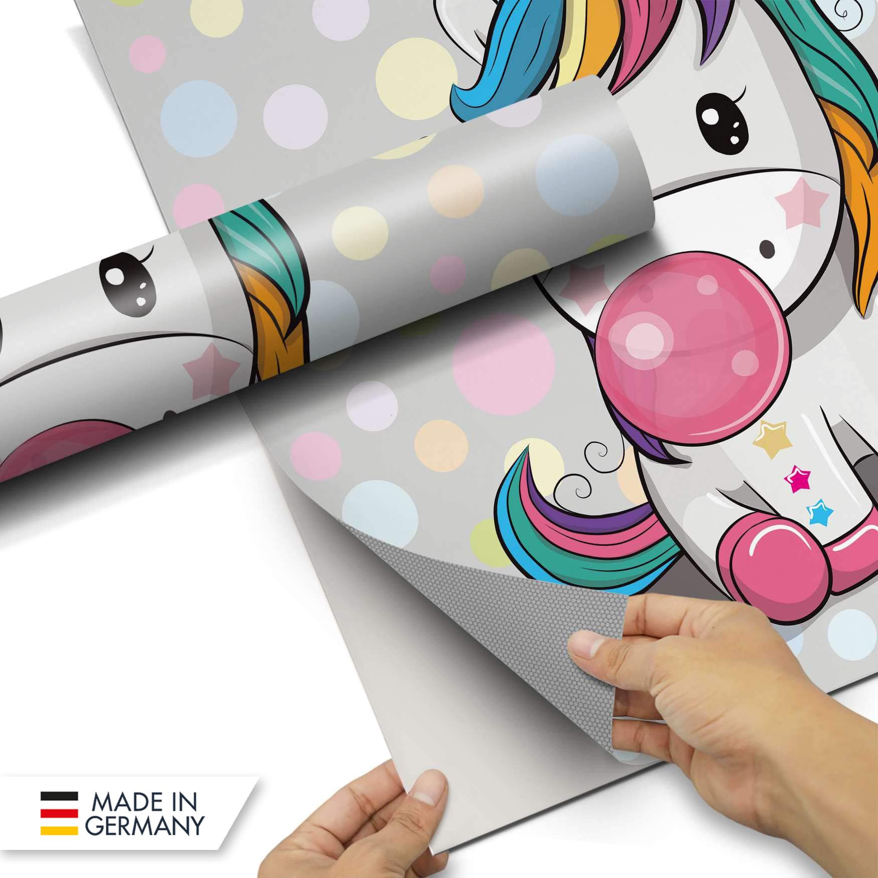 CREATISTO Möbelfolie Wild Animals - Für IKEA Lack Tisch 55x55cm Kinderzimmer Deko