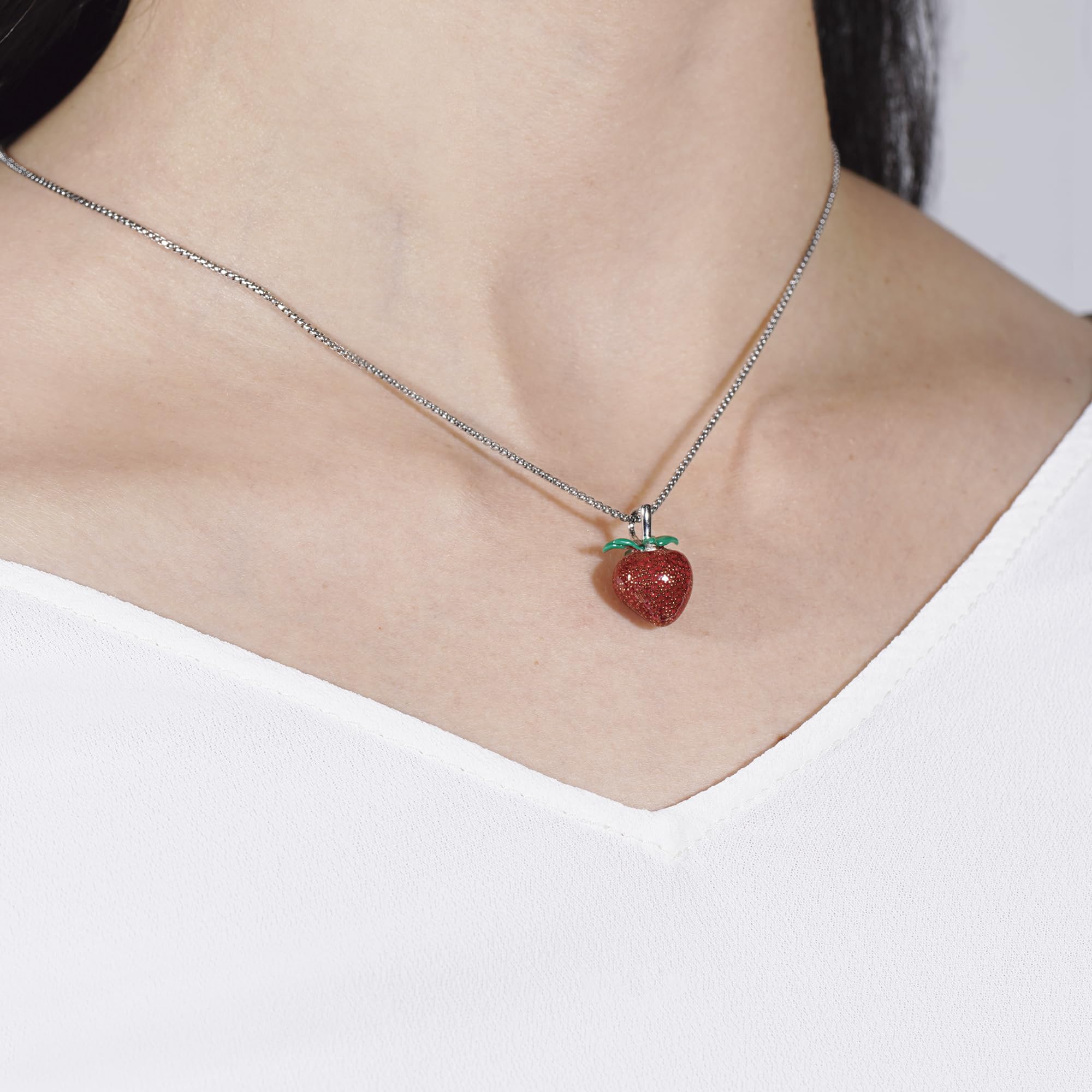 Seinerzeit FLORA & FAUNA Eve Erdbeeren Anhänger