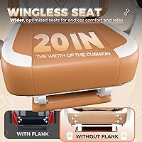 Vista 6 de GTPLAYER Silla de juegos linda con orejas de gato, ergonómica con bordado de perro, soporte lumbar de espuma viscoelástica ajustable