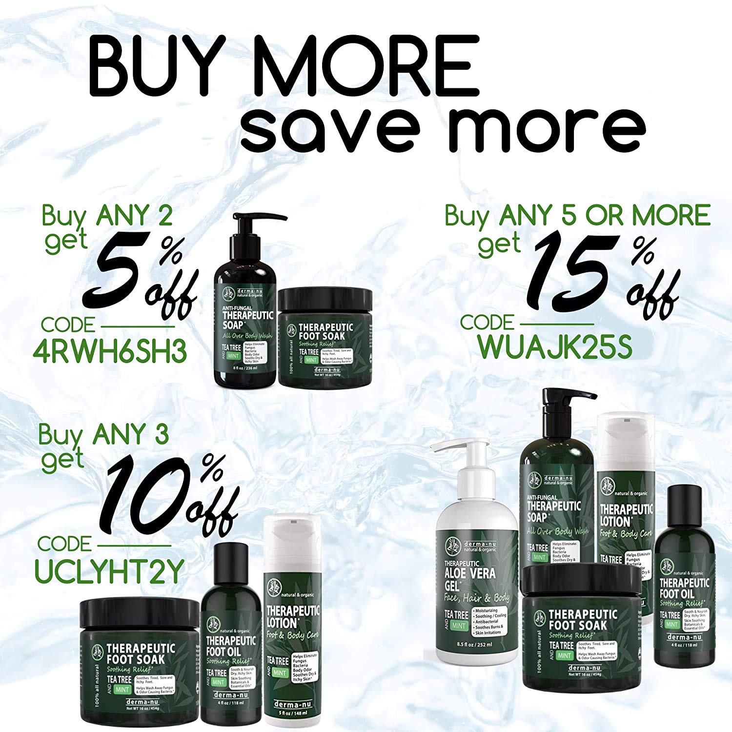 Antifungal Antibacterial Soap & Body Wash Natural Fungal Treatment