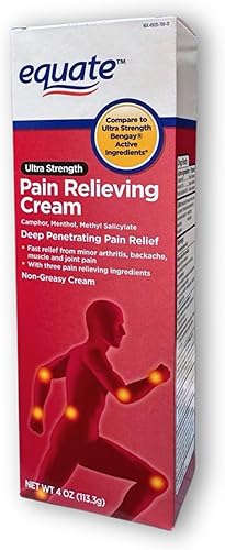 Crema Ultra Strength de 4 onzas, tópico de acción rápida para alivio temporal (paquete de 1), en caja por Fusion Shop Store