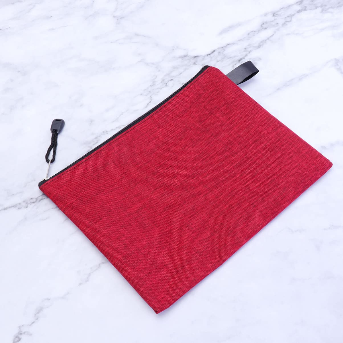 STOBOK 10pezzi Borse Per Documenti Oxford Sacchetto Con Cerniera Per Ufficio Borsa Per File Design Robusto e Portatile Casuali