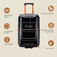 Amazon.com | Jeep JH003B Hardside Expandable Luggage with Two