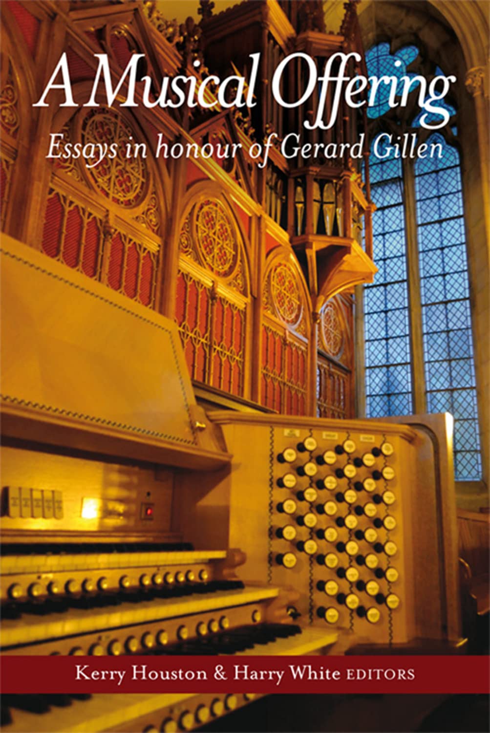 A musical offering Essays beau livre relié cadeau idéal pour musicien et organiste