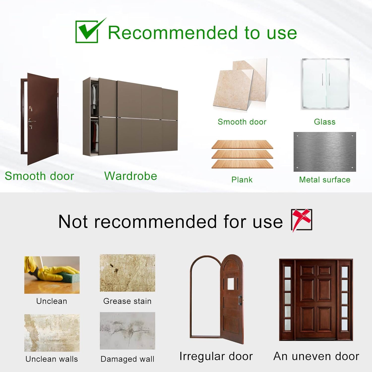 オーシャンビュー ドアステッカー 壁画 取り外し可能 防水 ビニールステッカー 自己粘着 装飾壁紙 ホームオフィス&amp;ベッドル