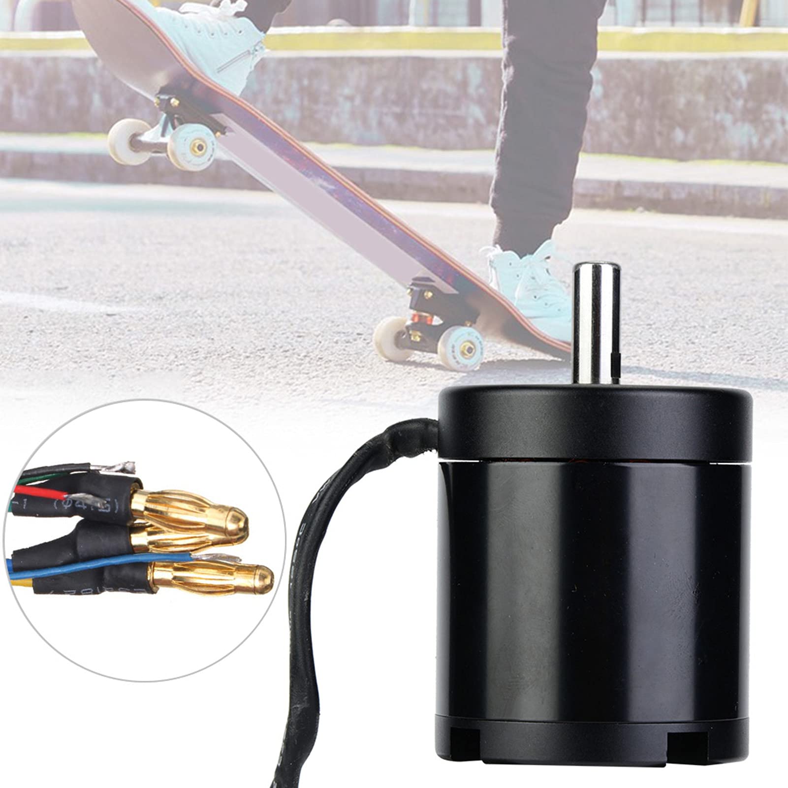 Motore Scooter, N5065 330KV Outrunner Motor Brushless Sensored Con Elemento Hall Basso Consumo Energetico E Rumore Elettrica Motorino Sensor Parti Di Accessori Per Skateboard Elettrico Bilanciato