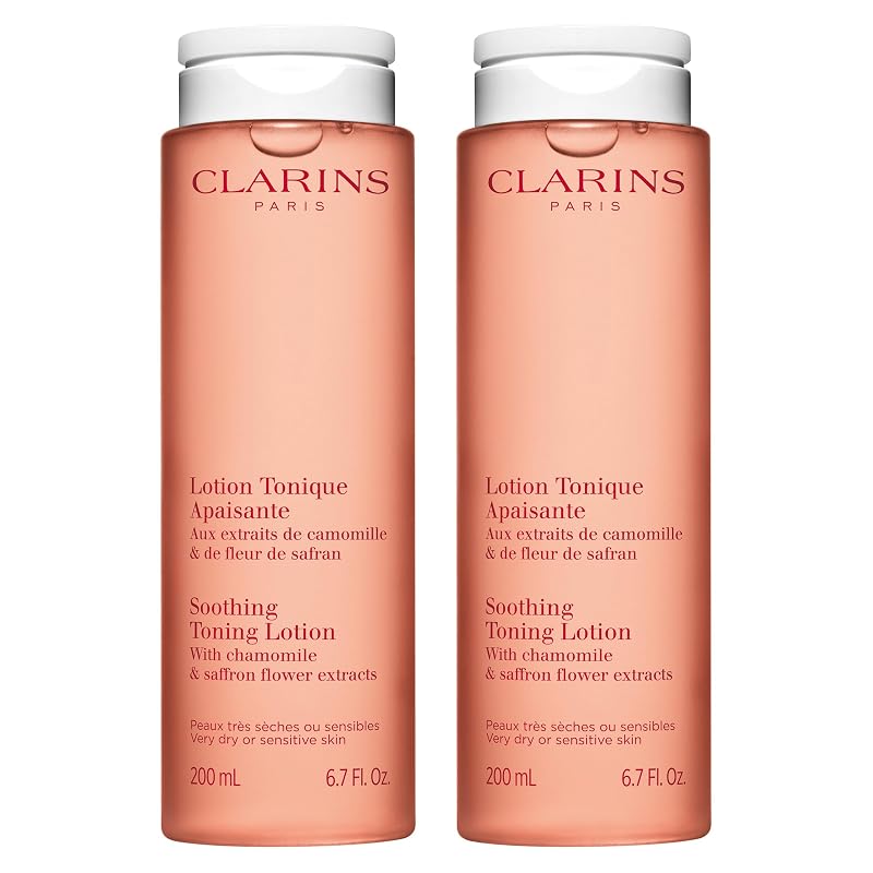 Loção Tônica Calmante CLARINS com Extrato de Camomila, Sem Álcool