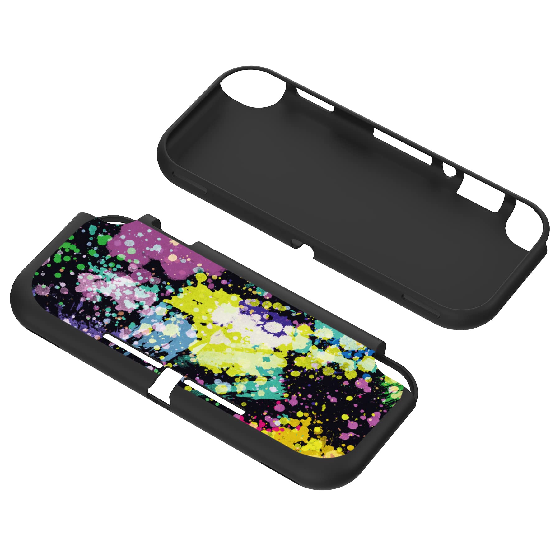 PlayVital Miękkie Etui Ochronny TPU Slim na Switch Lite Konsoli,Obudowy Protective do Switch Lite-Akwarelowa Plama