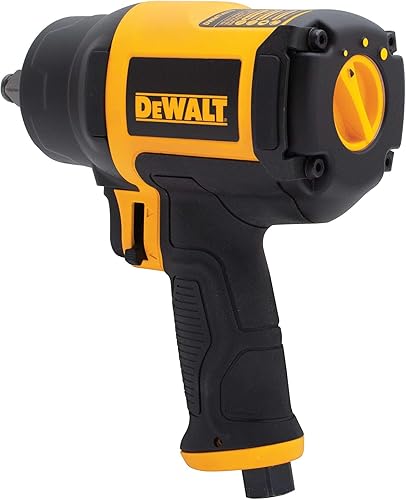 Miniatura 5 de DEWALT Llave de impacto de accionamiento de 12 pulgada con anillo de cerdo, neumática (DWMT70774)
