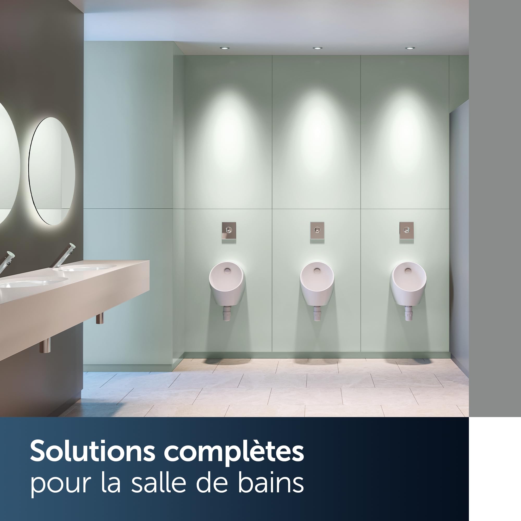 Ideal Standard Sensorflow Mitigeur Infrarouge Robinet sans contact Installation facile Fonctionne sur Batterie A7559AA