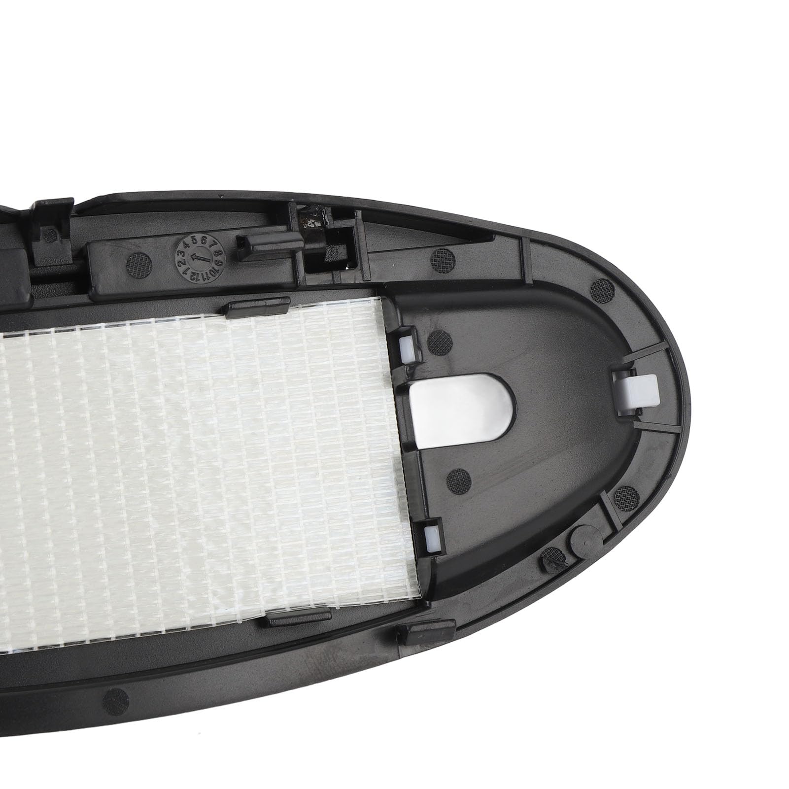 AMONIDA Pasuje do Osłony Przeciwsłonecznej Lusterek Trwała, Wysoka jakość Pasuje do R55 R56 R57 R58 R59 R60 R61 2007 2014 Łatwy w Instalacji (BLACK)