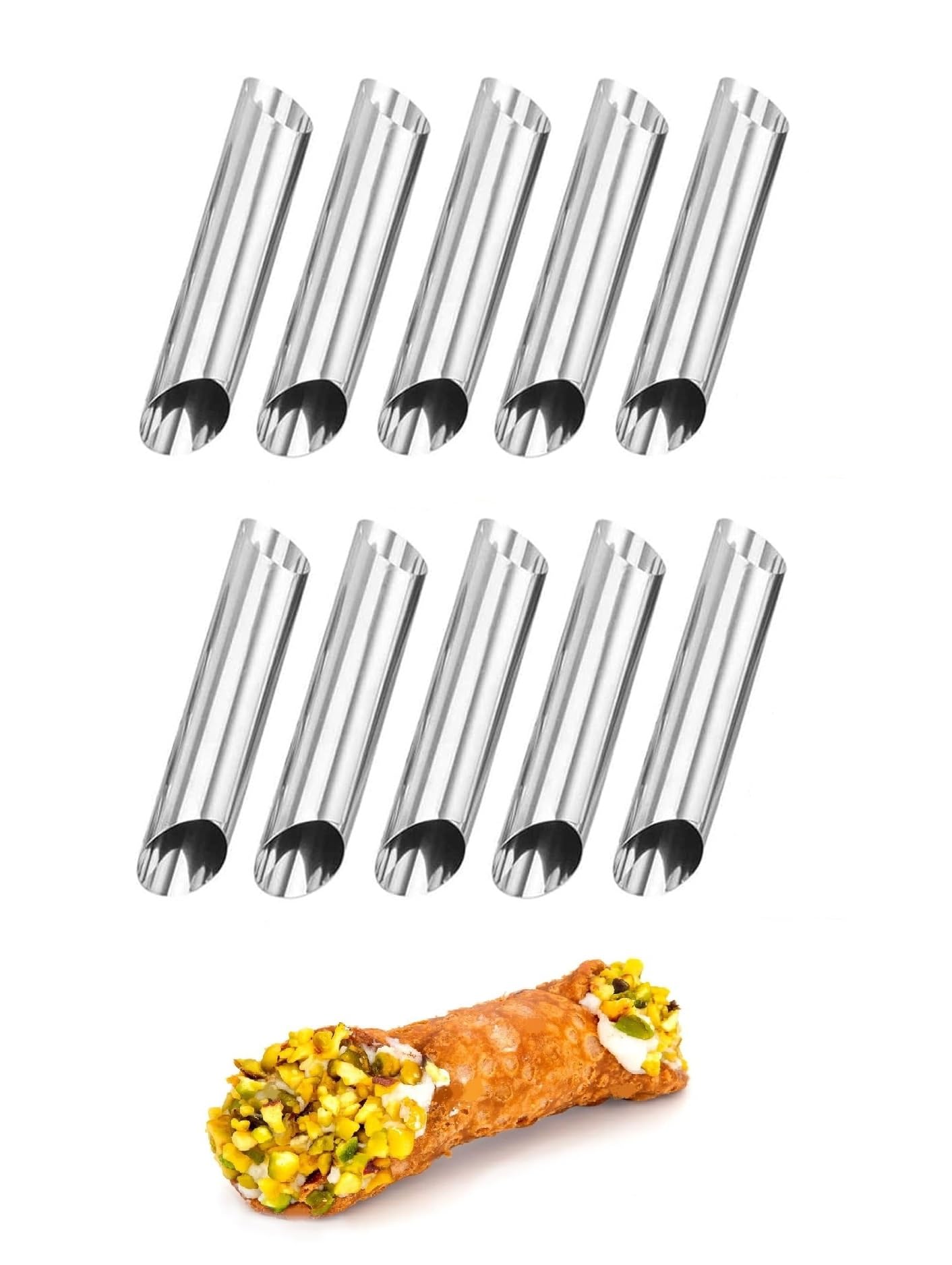 NCZCDZSW Schaumrollenformen 21 stuks Schillerlockenform met