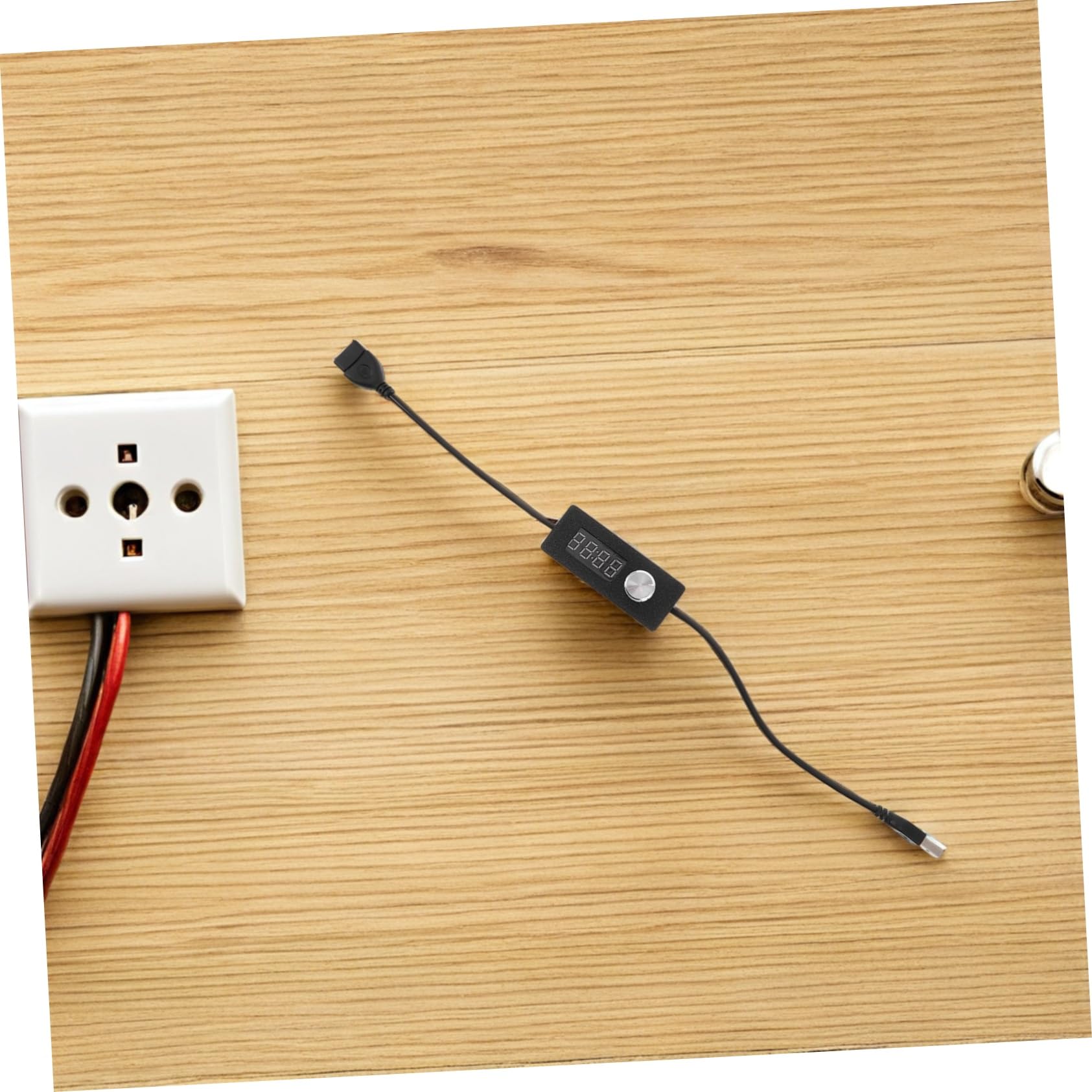 GWJKG -Switch -Erweiterungsstunde Digitaler Countdown -Timer für USB -Lüfterschischtisch Lampe Aquarium LED Leg LEGELNEHMEN