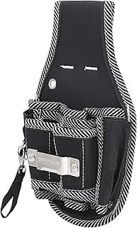 DAUERHAFT Tasche per Elettricista, Tasca per Elettricista in Vita, Borsa per Attrezzi da Elettricista montata in Vita, Borsa Leggera per Attrezzi elettrici e di Manutenzione, per Elettricista
