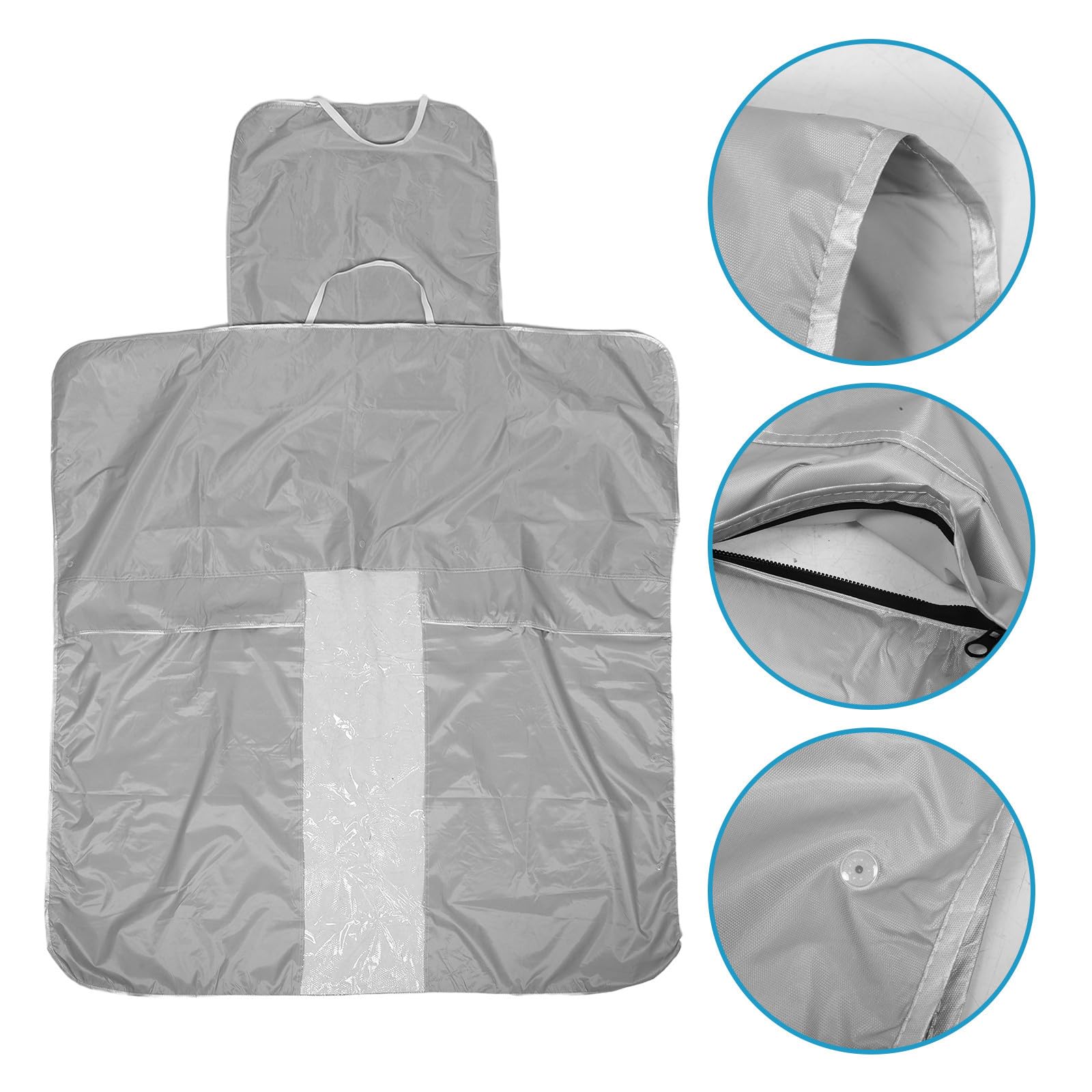 Funda para Moto Resistente al Agua Desgarro de Poliéster para Almacenamiento Exterior y Protección contra Polvo, Sol y Lluvia en Motocicletas y Scooters