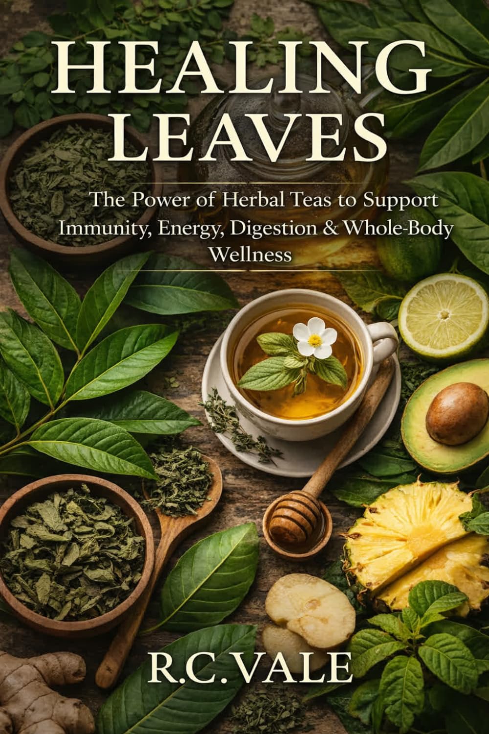 Healing Leaves: The Power of Herbal Teas to Support Immunity, Energy, Digestion, & Whole-Body Wellness