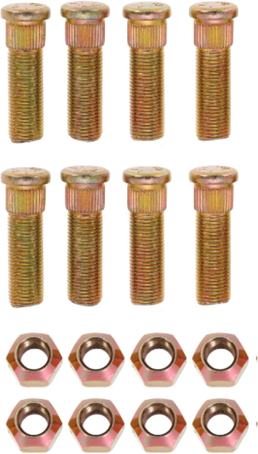 Wheel Stud Replace 1-633926 1-613150 E633926 and 242-50 for Toro Lawn Mower for Lazer Z AC AS CT HP LC XP XS for Turf for Tracer DS S X Z Series (8Pcs)