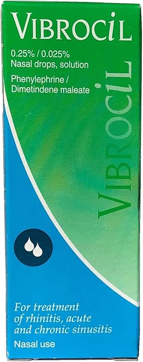 Vibrocil Nasal Drops 15ml by Novartis