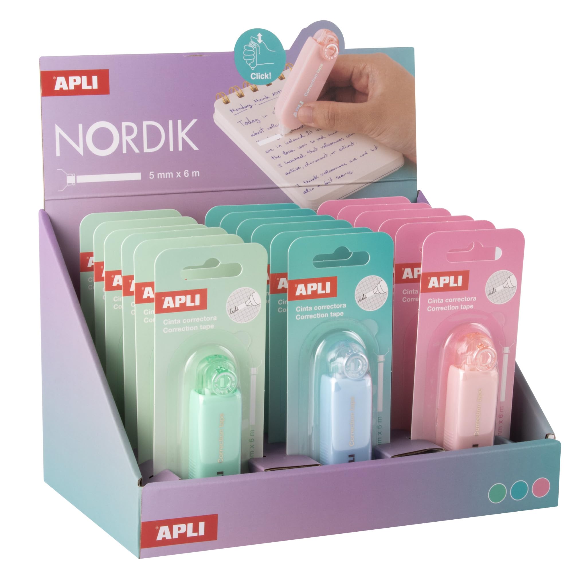 APLI 20391 - Nordik korektor taśmy ekspozycyjne
