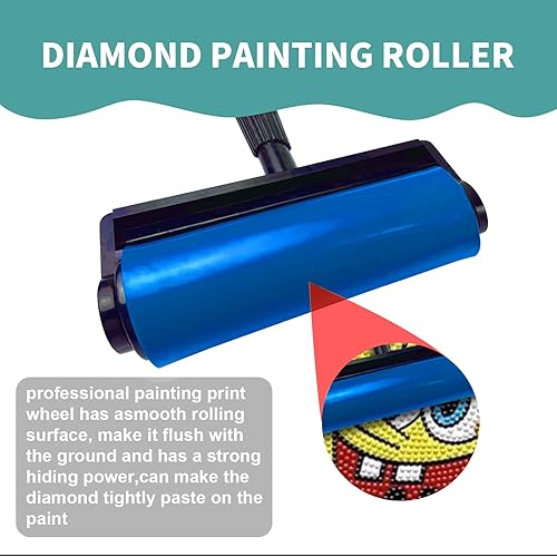 Miniatura 4 de Waykape Contenedores de almacenamiento de arte de diamantes de 70 ranuras, accesorios y herramientas de arte de diamante 5D, organizador de kits de